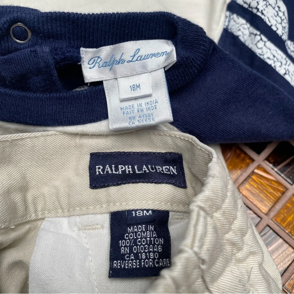 Ralph Lauren Baby Boy Set